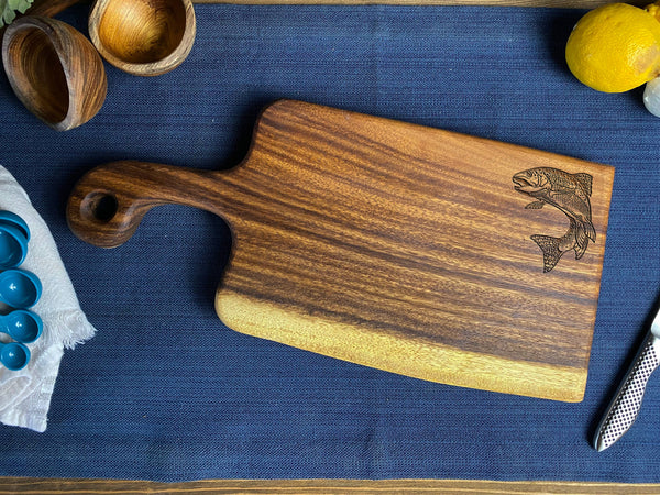 Small Live Edge Board with Handle