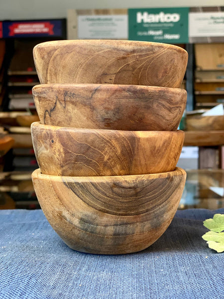 Snack Bowl - Live Edge Salvaged Teak