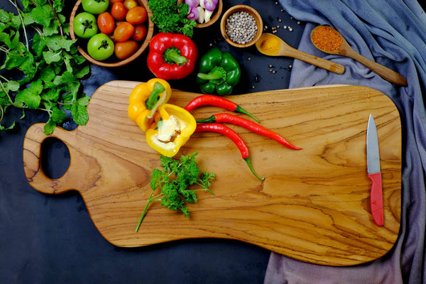 Salvaged Teak Charcuterie Board - Extra Large