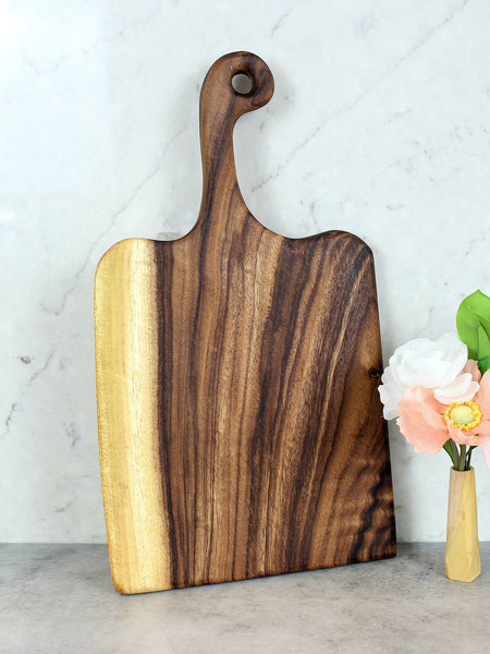Large Live Edge Handled Board