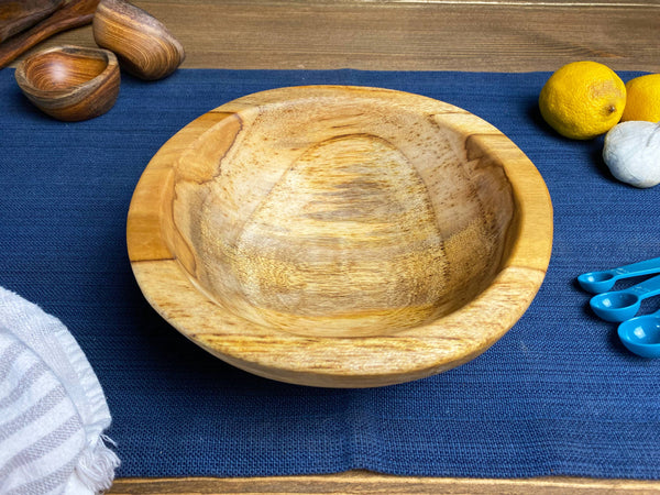 Small Live Edge Salvaged Teak Bowl