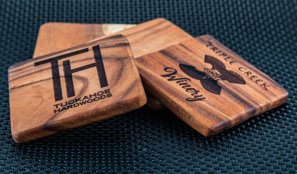 East Indian Walnut Coasters