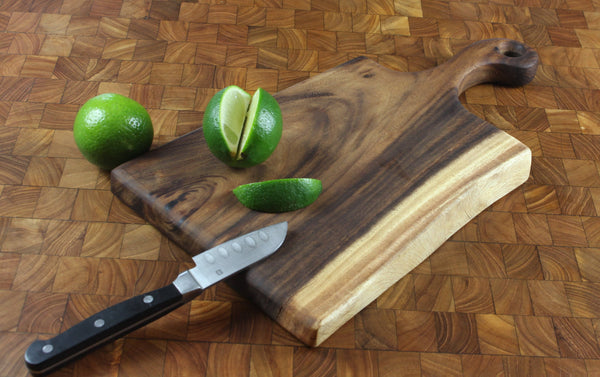 Small Live Edge Board with Handle