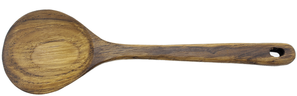Rustic Handle Wooden Large Spoon - Engraving Example