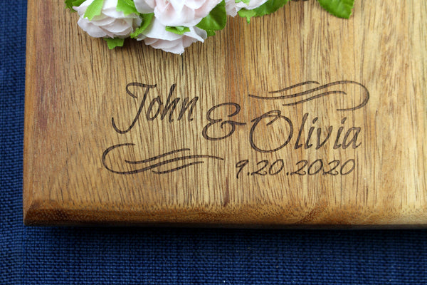 Wedding Engraving Option 1 Example